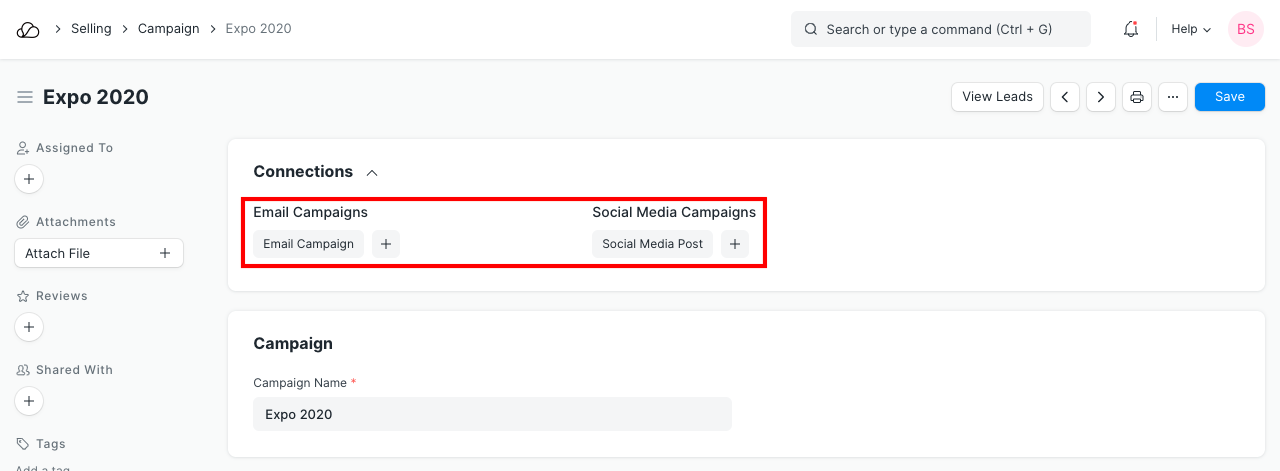 营销活动仪表板