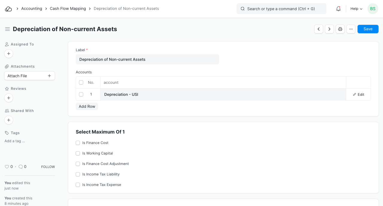 折旧现金流量图