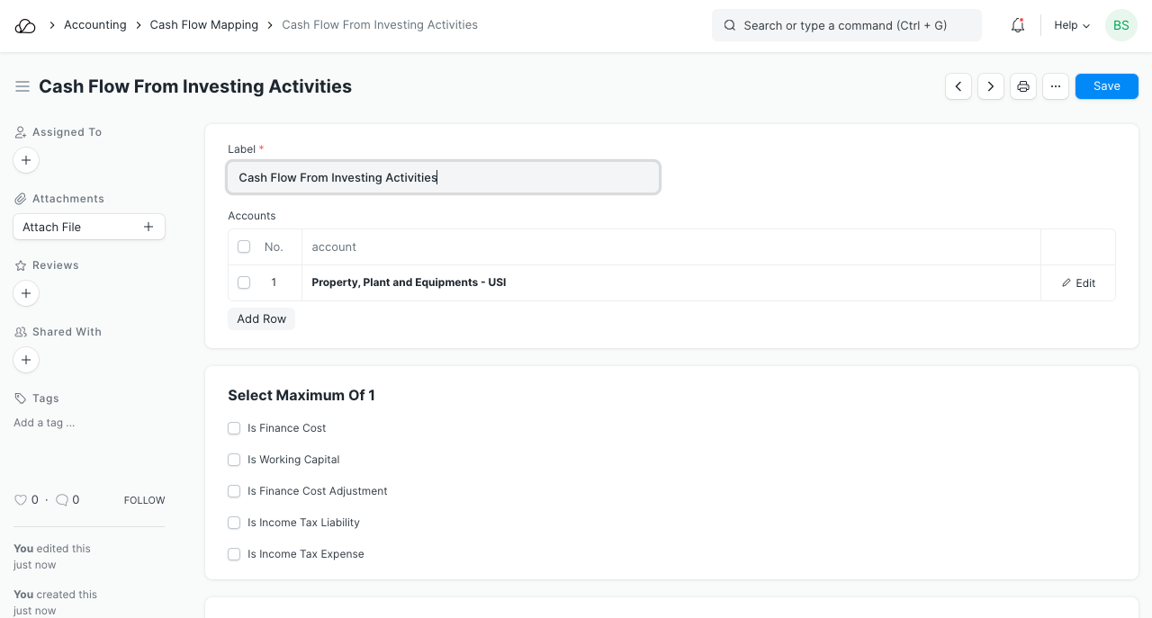 投资现金流量图