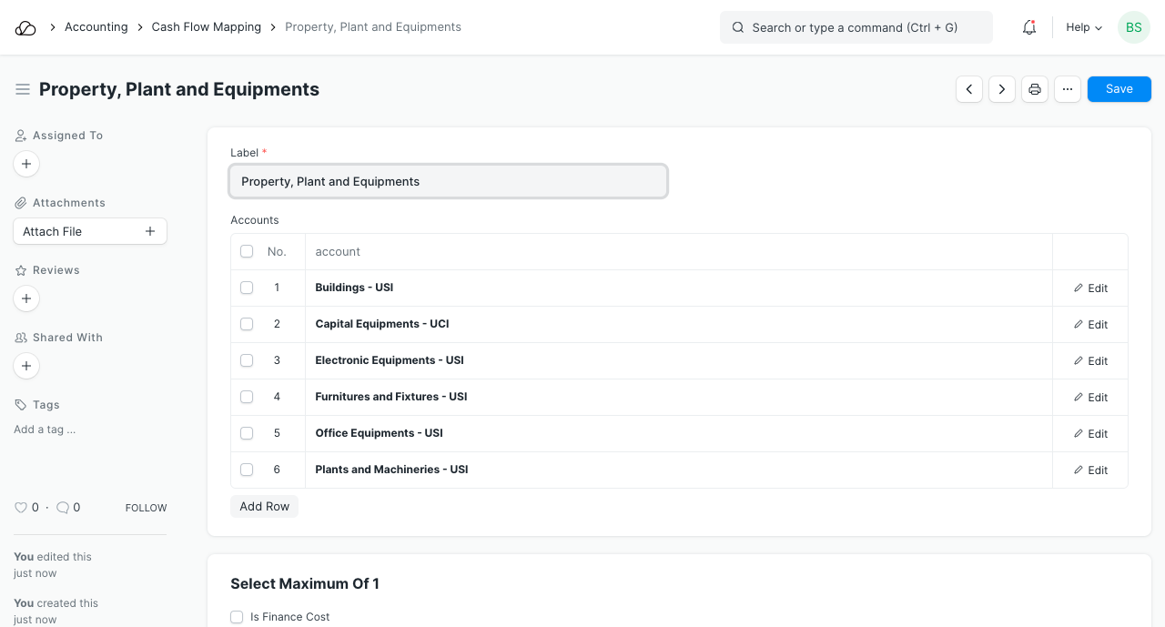 财产现金流量图