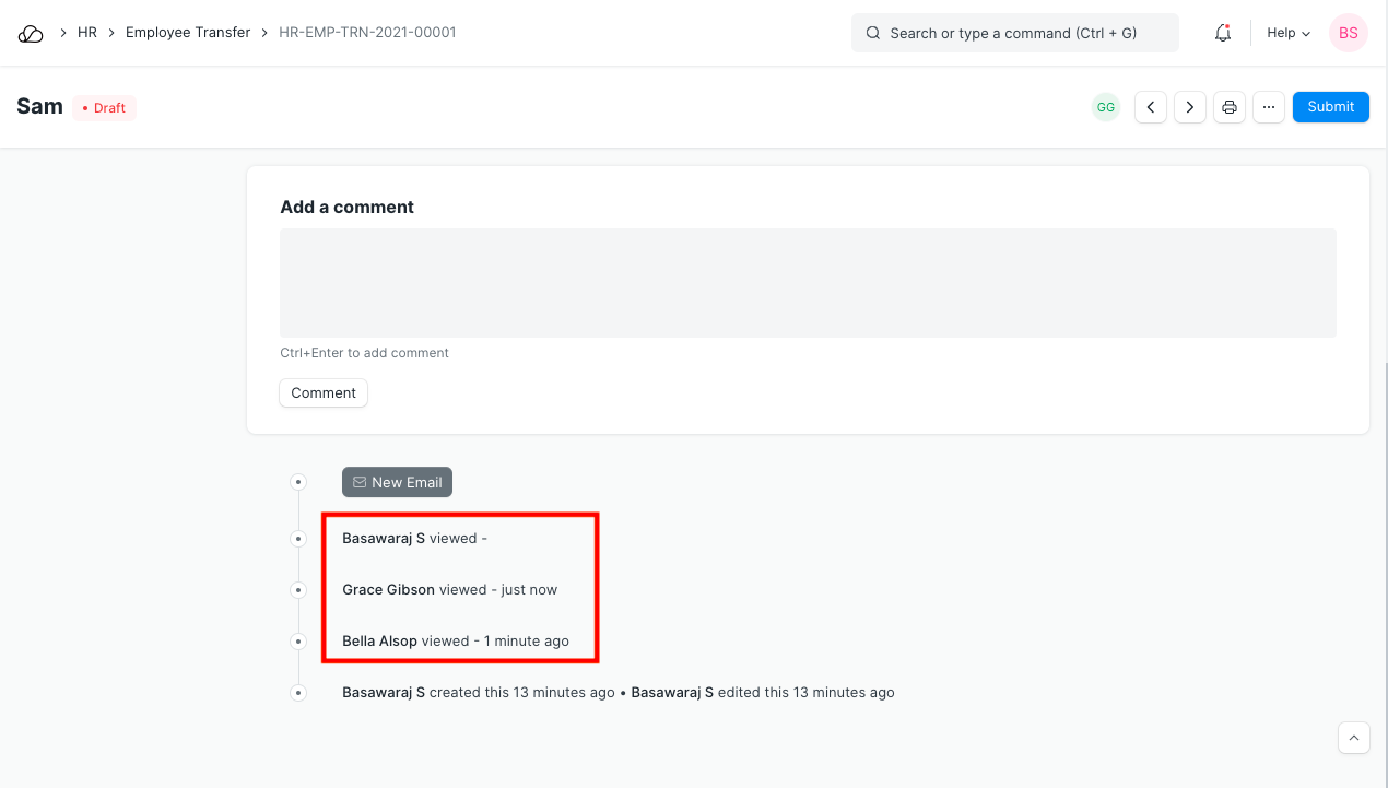 文档类型树视图