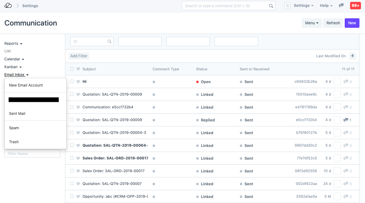 电子邮件文件夹