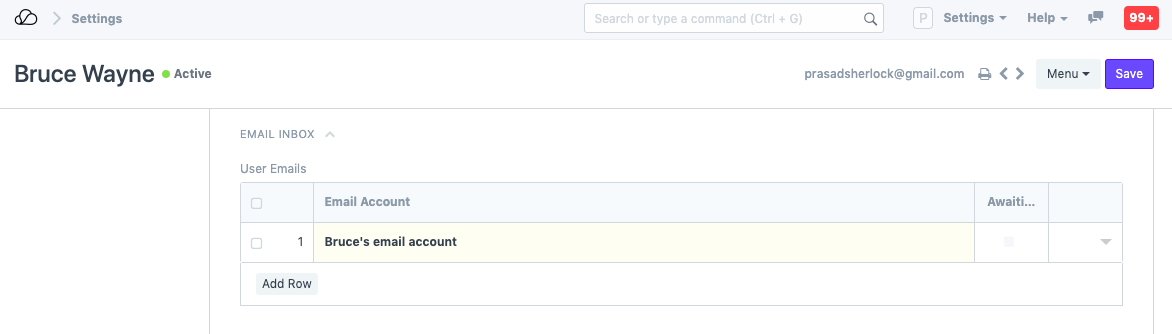 通过电子邮件发送用户链接