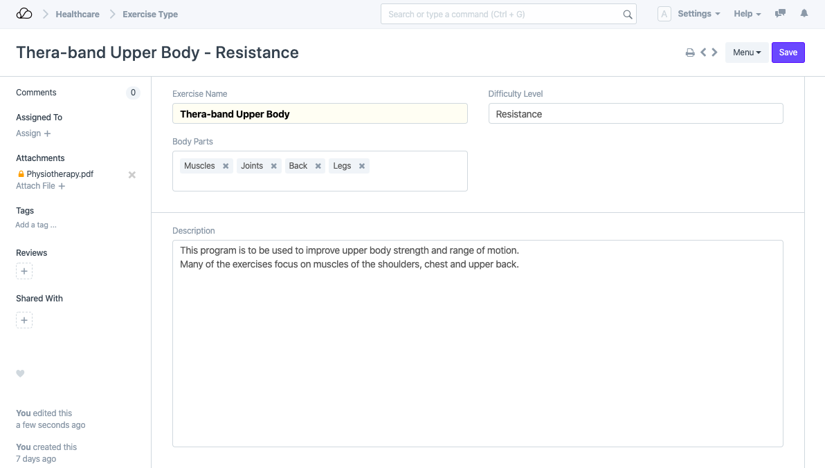 OneOfficeERP 医疗保健