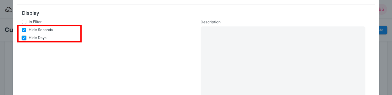 字段类型持续时间选项