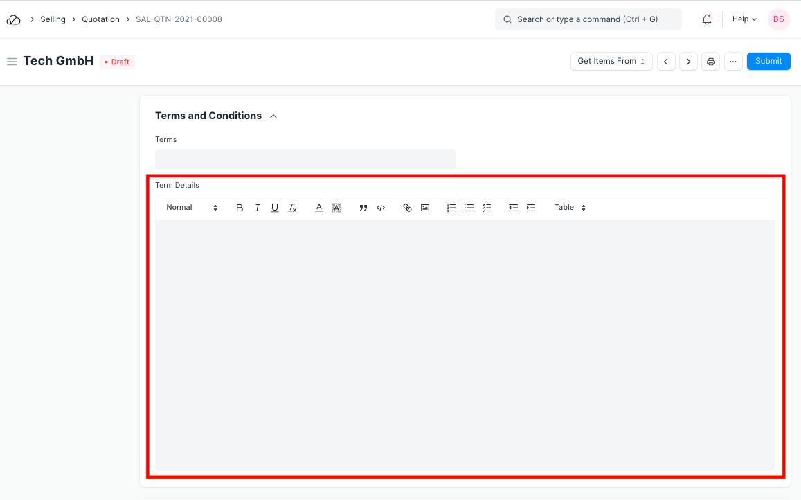 字段类型文本编辑器