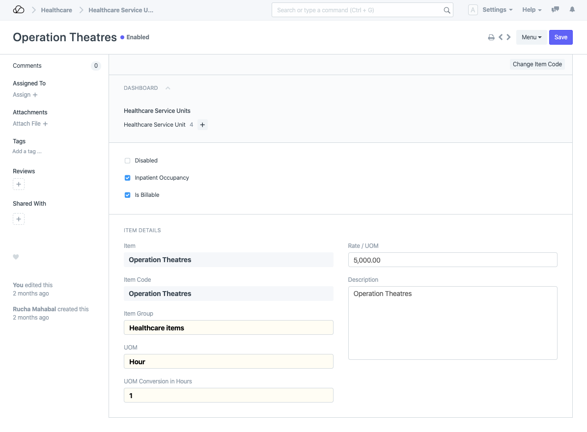 OneOfficeERP 医疗保健