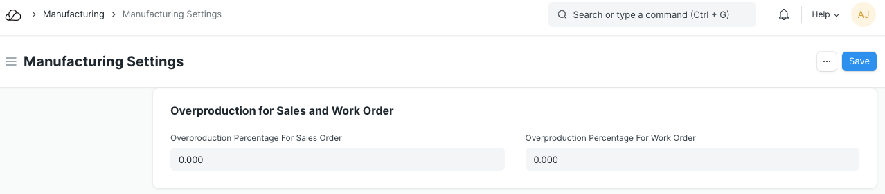 销售和订单生产过剩