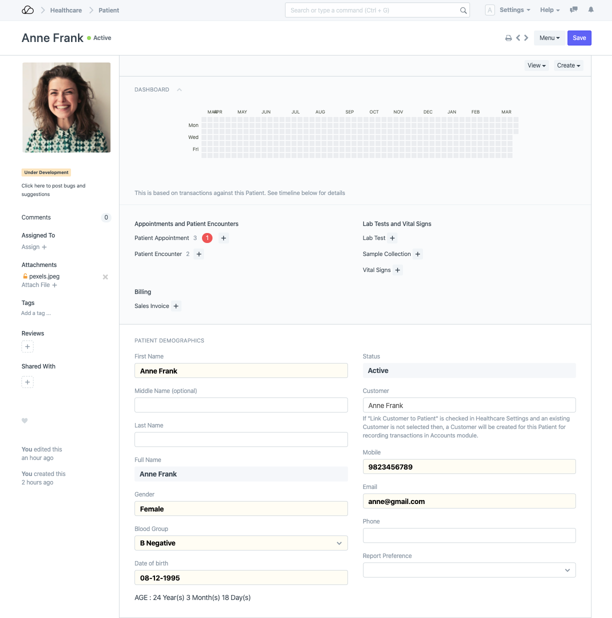 OneOfficeERP 医疗保健