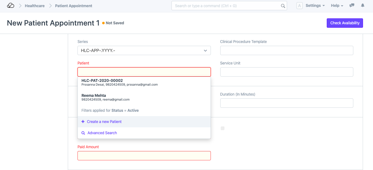 OneOfficeERP 医疗保健