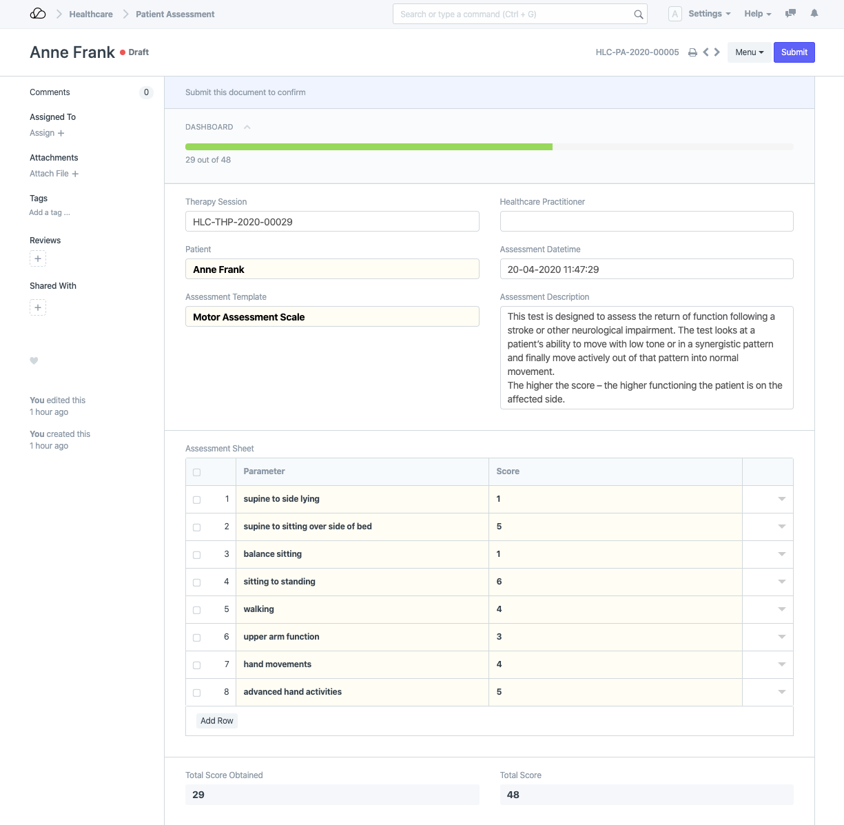 OneOfficeERP 医疗保健