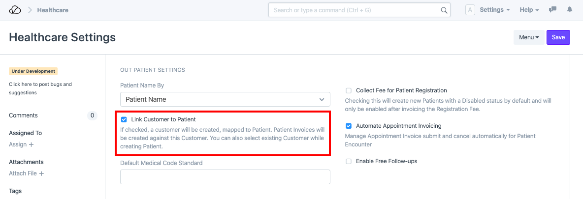 OneOfficeERP 医疗保健
