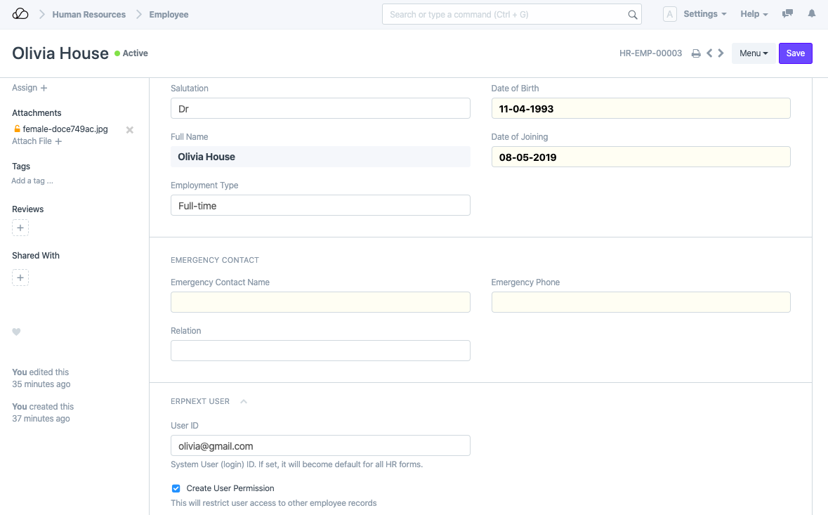 OneOfficeERP 医疗保健