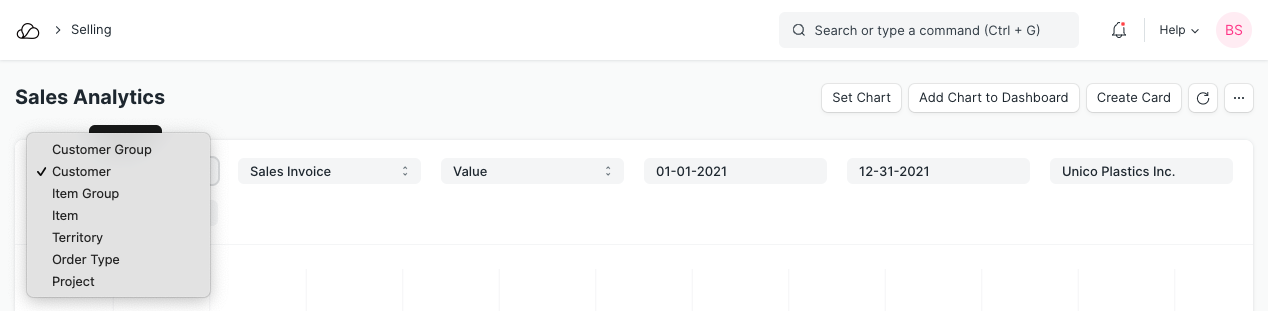 销售分析过滤器