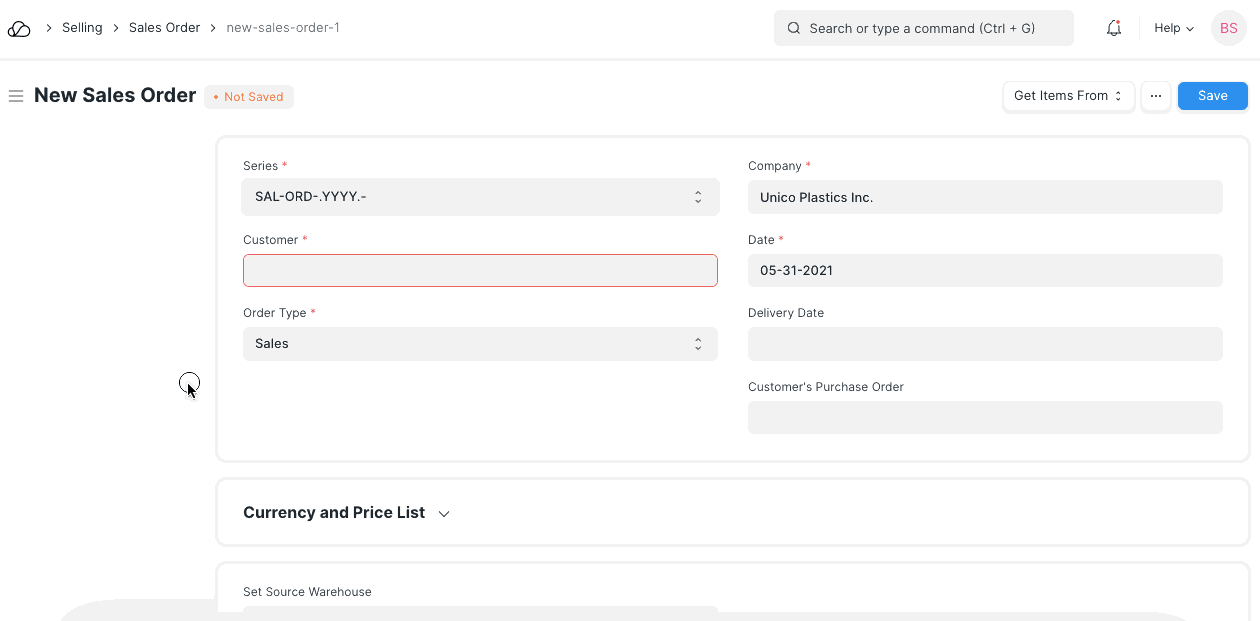 销售订单中的发货规则