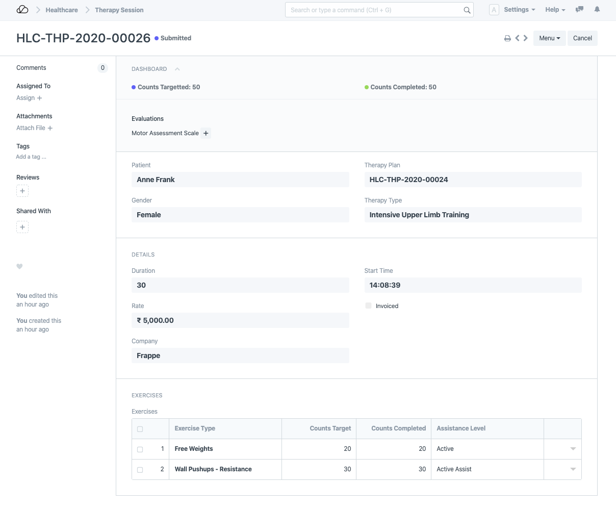 OneOfficeERP 医疗保健