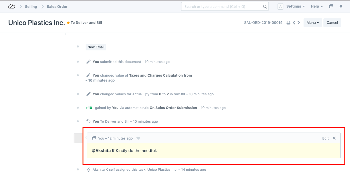 围绕表单进行协作