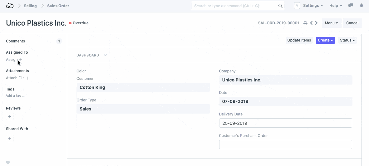 待办事项自动创建
