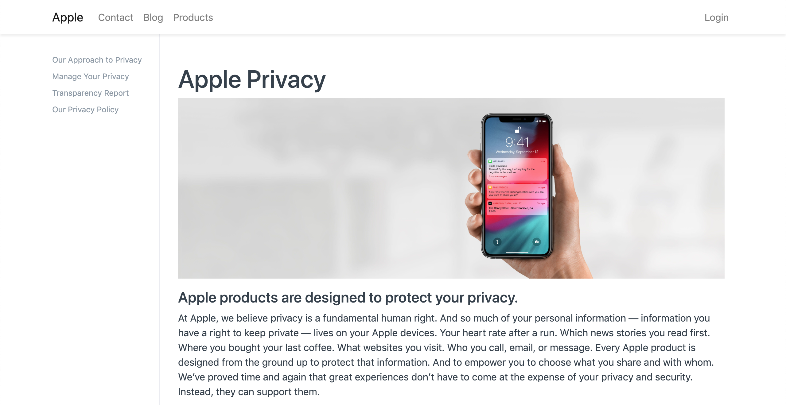 带有自定义标题的网页