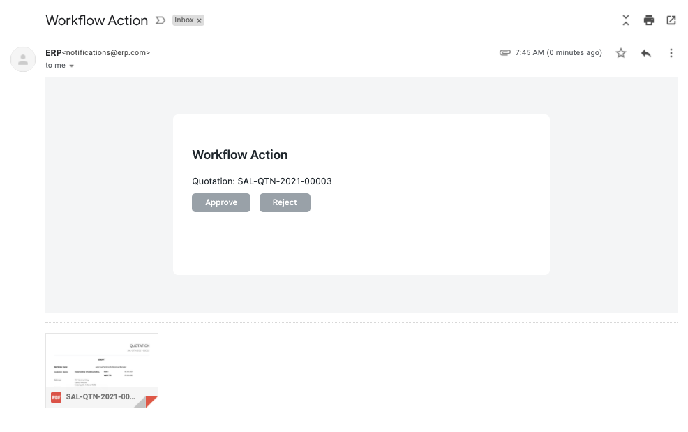 工作流程操作电子邮件