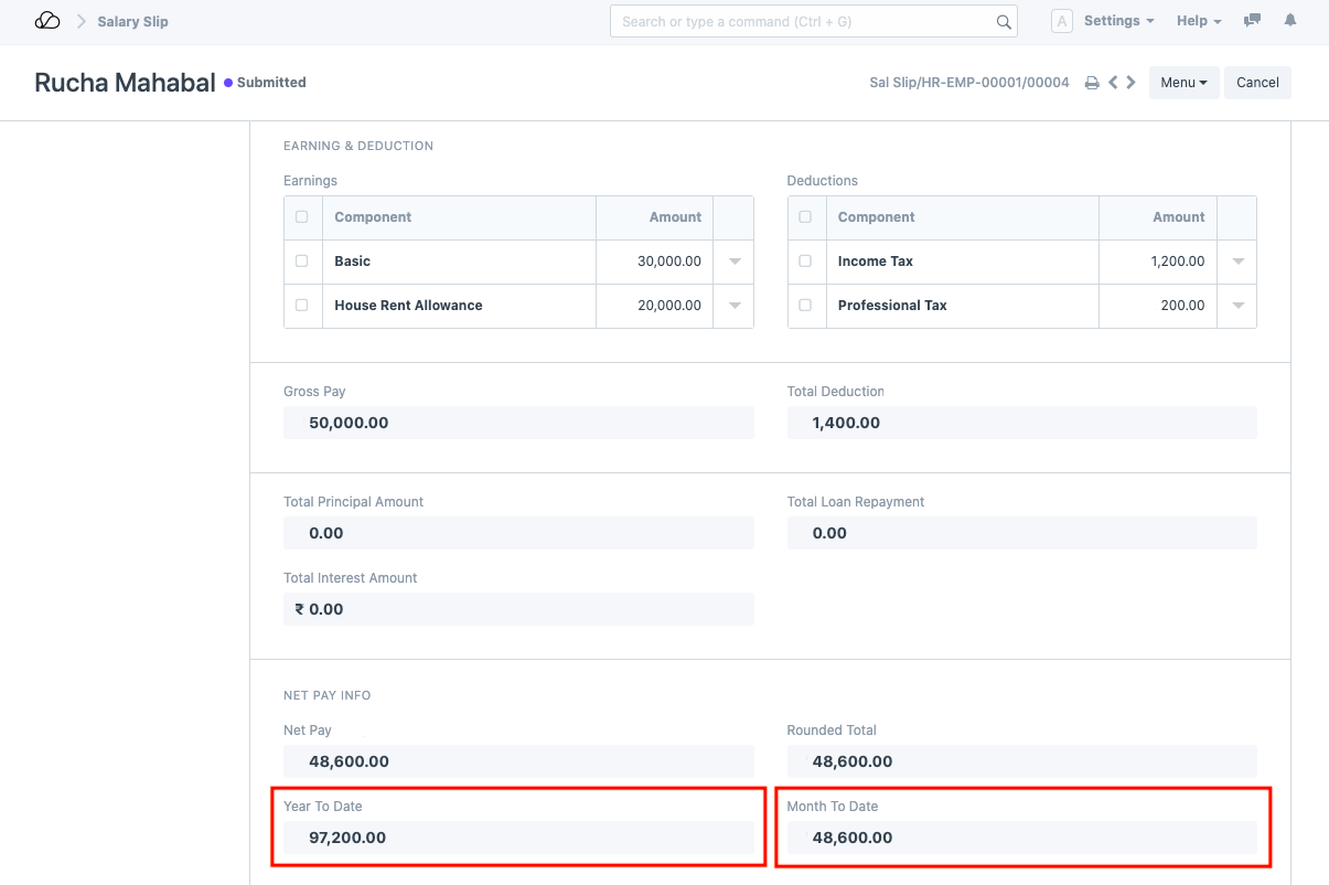 年初至今和本月迄今